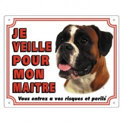 Plaque de Garde Boxer
