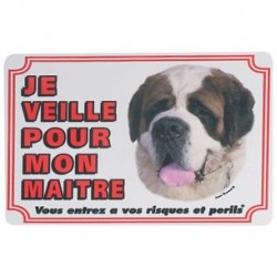 Plaque de Garde Saint Bernard