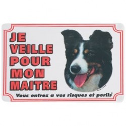 Plaque de Garde Border Colley