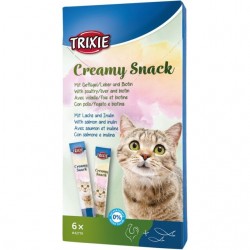 Creamy Snacks, 2 saveurs assorties 6x15g