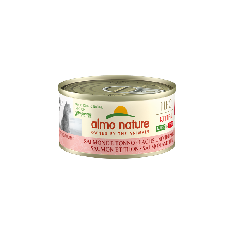 Almo Nature - HFC Complete Made in Italy Kitten Thon & Saumon 70g