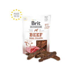 Brit Meat Jerky Snack-Beef and Chicken Fillets 80g