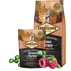 Carnilove Salmon & Turkey for large breed puppy