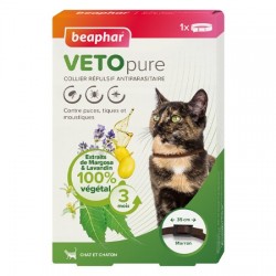 Beaphar - Collier répulsif antiparasitaire pour chat