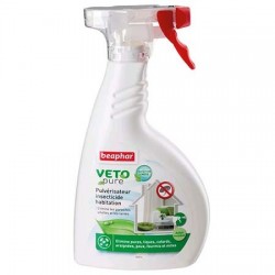 Beaphar - VetoPure Pulvérisateur insecticide habitation 400ml