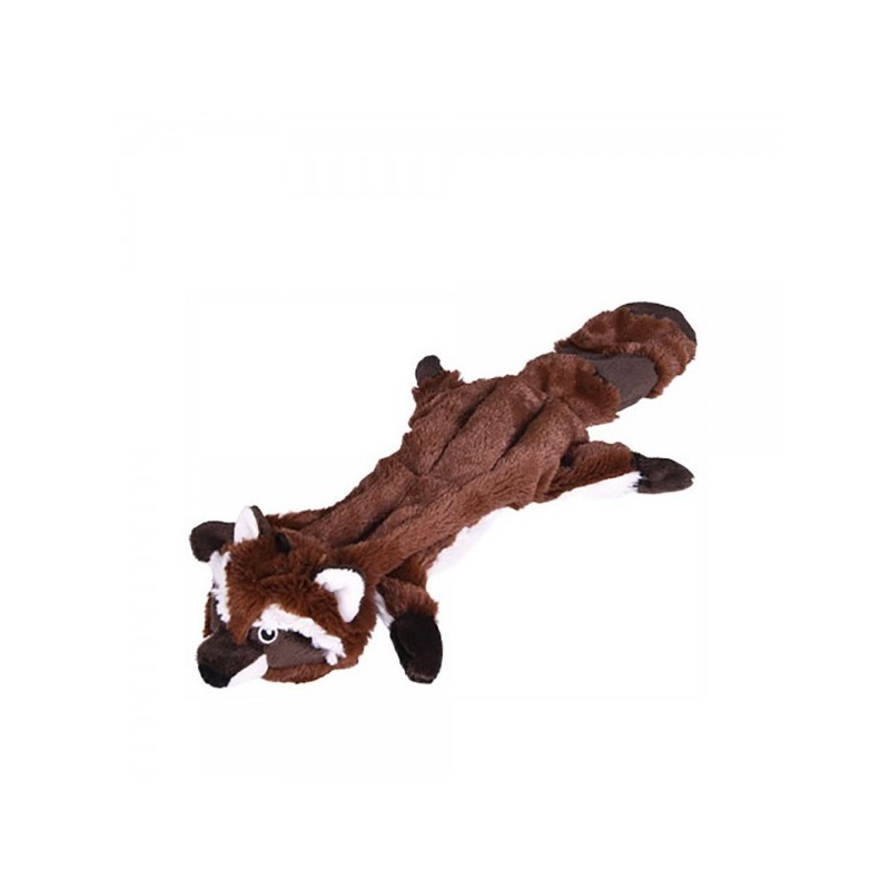 Peluche Raton laveur plat sonore Peluche Raton laveur plat sonore