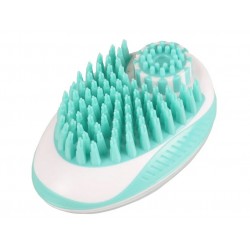 Brosse de massage 2en1 pour chien