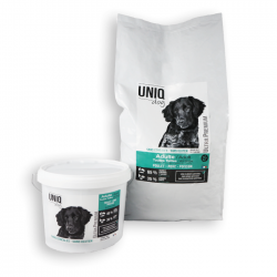 Uniq Dog | Croquettes chien adulte sans céréales poulet porc poisson