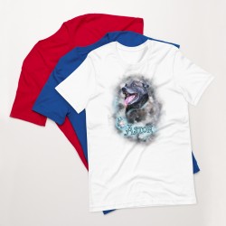 Val.D | T-shirt personnalisés avec portraits Galaxie de vos compagnon