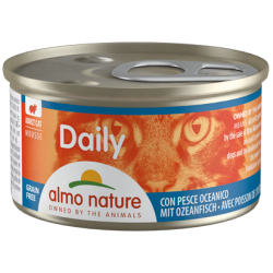 Almo Nature - Mousse avec Poissons de l'Océan 85g Daily Grain Free
