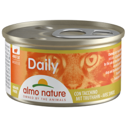 Almo Nature - Mousse avec Dinde 85g Daily Grain Free