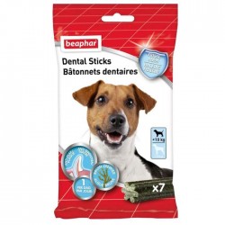 Bâtonnets dentaires pour petit chien x7 Beaphar