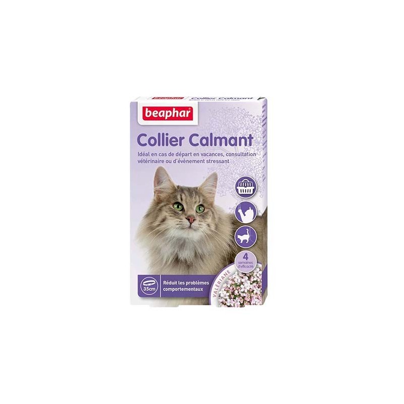 Beaphar - Collier calmant pour chat à base de valériane