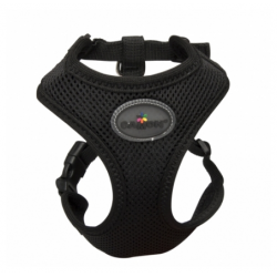 Harnais réglable pour chien en tissus mesh Camon Noir