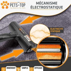 One Pets-Top | Chat et chien | Brosse anti poils chien chat