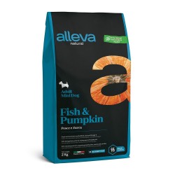 Alleva Natural Poisson Et Potiron Chien Adulte Mini