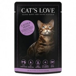 Cats Love Patee Naturelle Au Saumon Et Poulet Pour Chat Adulte