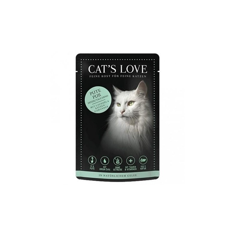 Cats Love Patee Naturelle Dinde Chat Adulte