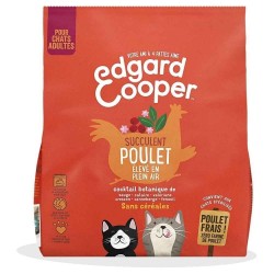 Edgar Cooper Croquettes Naturelles Chat Adulte Sans Céréales 1,75Kg Poulet Frais