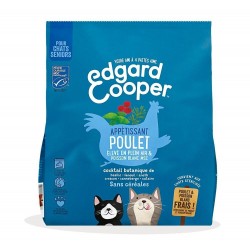 Edgar Cooper Croquettes Naturelles Chat Senior Sans Céréales 1,75Kg Poulet/Poisson Frais