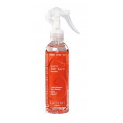 Ladybel Dry Bath | Lotion lavante sans rinçage pour ne pas mouiller les chiens et chats | 200 ml