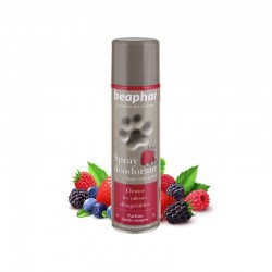 Beaphar | Spray déodorant parfum fruits rouges | Chien et chiot
