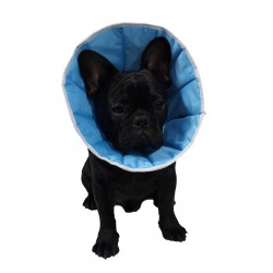 Grande Finale Collerette/Collier/Cone Post-opératoire, Post Chirurgie pour Chien, Chat, Lapin Tour de tête 18-22cm, Hauteur-6c