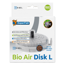 SuperFigh |  Aquarium | Diffuseur - Filtre Bio Air Disk L