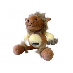 TopZoo | Chien | Peluche Lion Marron & Jaune