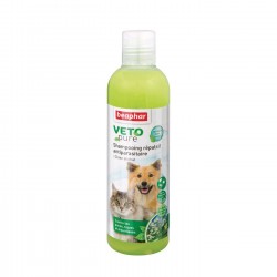 Beaphar VETOpure| Shampoing répulsif antiparasitaire pour chien et chat