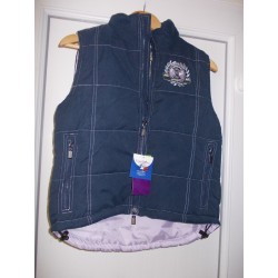 Gilet doudoune d'équitation sans manches XS