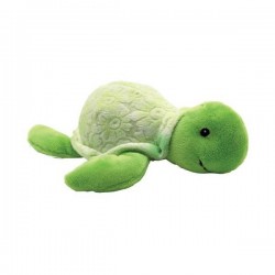 peluche tortue verte sonore 20 cm