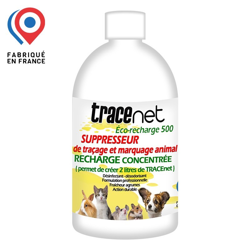 TRACEnet concentré - éco-recharge de 500 ml à diluer