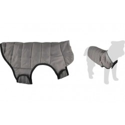 Manteau imperméable chien Eden Flamingo gris