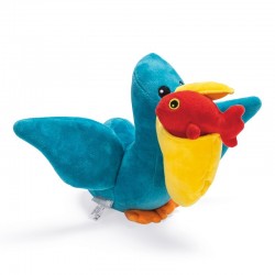 Beeztees | Peluche de fouille pour chien Pelican et poisson