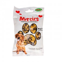 Bubimex | Mercies - Friandises semi-humides goût gibier et volaille pour chien | 100 g