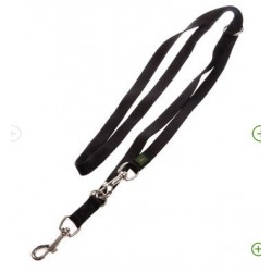 Hunter / Laisse pour chiens multi positions noire L 200 x l 1,5 cm