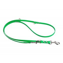 Laisse chien 3 points biothane® 16 mm - vert - jokidog