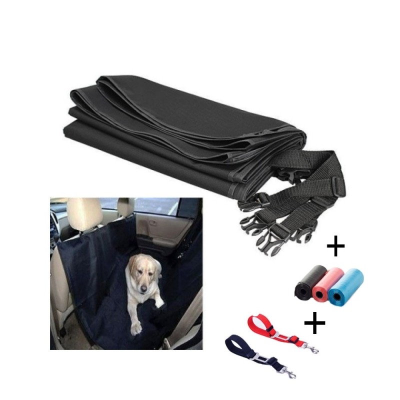 Housse siège de voiture pour chien imperméable tapis arrière protection  coussin