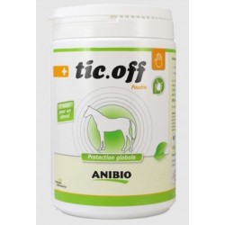 Anibio | Cheval | Tic-off | Protection globale tiques | 500g