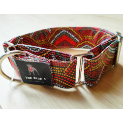 The Blue S | Chien | Collier "Rétro is Rigolo" - Modèle 2 - Taille M