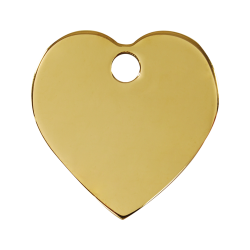 Médaille Cœur en laiton