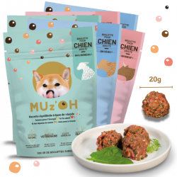 MUz'OH | Chien | Repas frais 3kg AH l'Agneau, OH' Boeuf, OH Veau