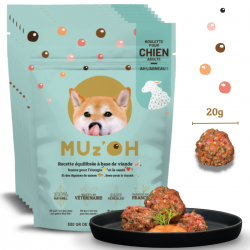 MUz'OH | Chien | Repas frais 3kg AH l'Agneau