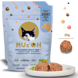MUz'OH | Chat | Repas frais 5kg OH' Veau