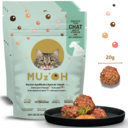 MUz'OH | Chat | Repas frais 5kg AH l'Agneau