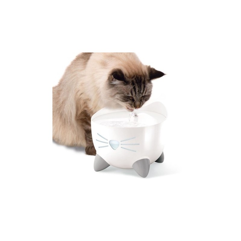 Catit Chat Fontaine Catit PIXI pour chat 2.5L Rose