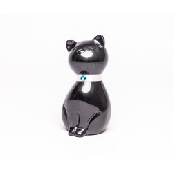 Urne Chat Noir Duchesse, Urne Funéraire pour Chat, Mémorial pour Chat, Souvenir De Son Animal De Compagnie