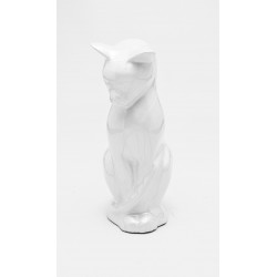 Urns Paradise | Chat | Urne Funéraire Chat Blanc Surprise, Souvenir De Son Animal De Compagnie