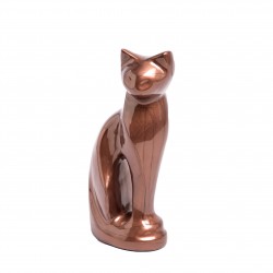 Urns Paradise | Chat | Urne Funéraire Chat Marron Statue, Souvenir De Son Animal De Compagnie